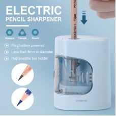 Electric Desktop Pencil Sharpener Battery Operated Automatic Stationery	